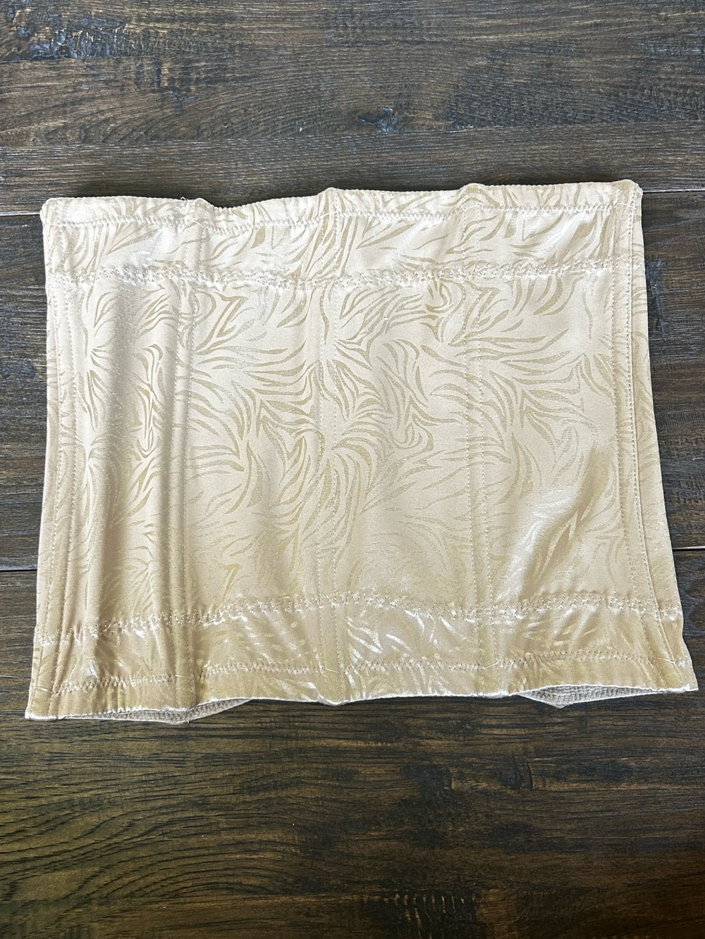 Maidenform Beige Strapless Corset top